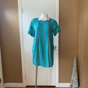 Ace & Jig artisan dress in mineral, size medium